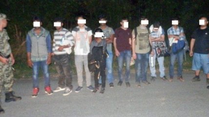 На украинско-венгерской границе задержаны 15 нелегалов
