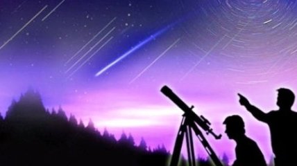 Сегодня земляне будут наблюдать за последним в уходящем году звездопадом 