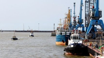 Переработка грузов в морских портах Украины сократилась на 4,4%
