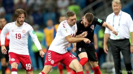 ЧМ-2018. Хорватия в серии пенальти одолела Данию