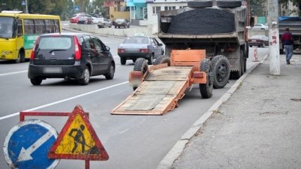 Ремонт дорог в Киеве: На Троещине 15 мая ограничат движение транспорта