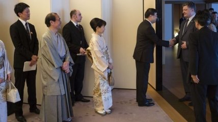Президент пригласил японский бизнес в Украину