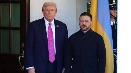 Дональд Трамп та Володимир Зеленський