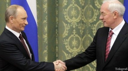 Азаров поблагодарил Путина, однако сетуя на проблемы