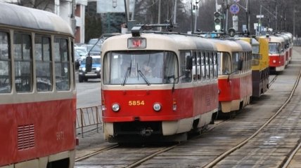 В Киеве два трамвая изменят маршруты 