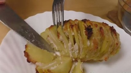 Рецепт дня: фаршированная картошка