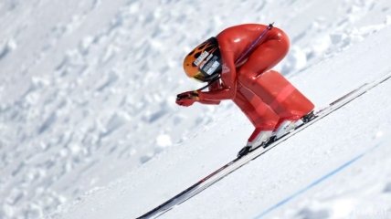 Новый рекорд скорости - 252 км/час на лыжах!