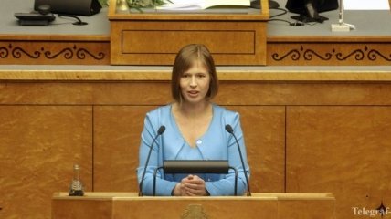 Новоизбранный президент Эстонии принесла присягу