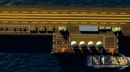 СМИ: Китай построит крупнейший военный корабль-базу  (Видео)