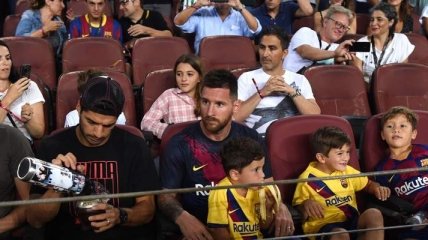 Сын Месси удивил всех, отпраздновав гол Бетиса в ворота Барселоны (Видео)