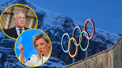 Антонио Таяни и Мария Захарова