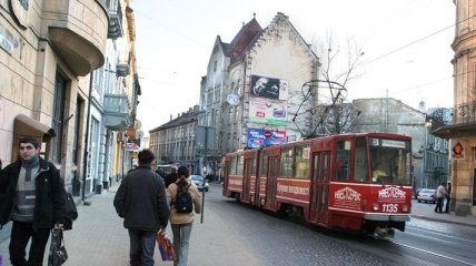58 трамваев во Львове передвигаются с помощью GPS