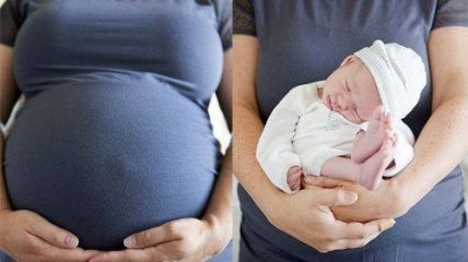 До и после рождения ребенка (ФОТО)