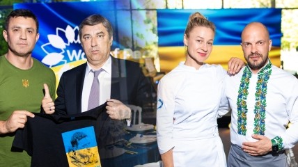 Украинские блюда под звуки сирен: как фонд Николая Тищенко собирал деньги для Украины в Париже
