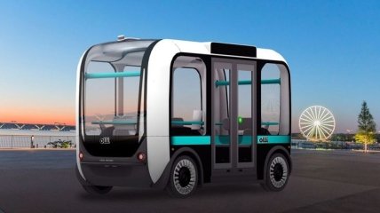 Local Motors сконструировала автономный микроавтобус-робокар Olli (Фото)