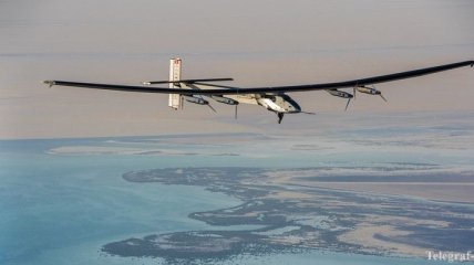 Solar Impulse 2 вылетел из Китая на Гавайи