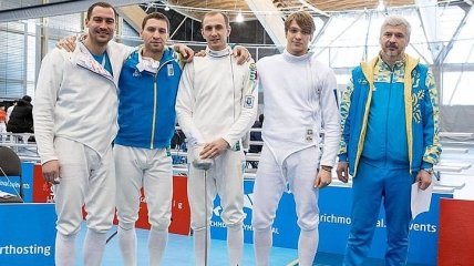 Украинские шпажисты выиграли "серебро" на чемпионате Европы