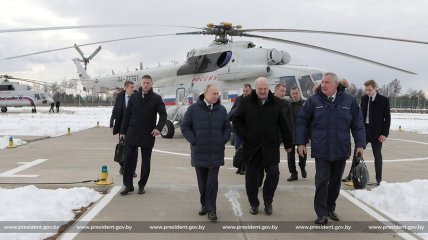 володимир путін і олександр лукашенко