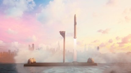 SpaceX Илона Маска готовит плавучие космодромы для кораблей Starship (Видео)