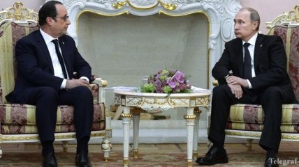 Путин и Олланд разорвали контракт по "Мистралям"