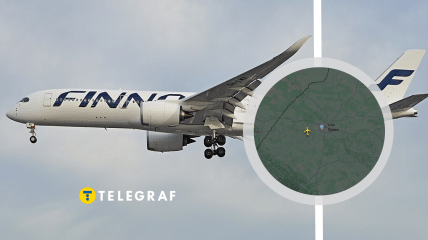 Над Україною зафіксували літак