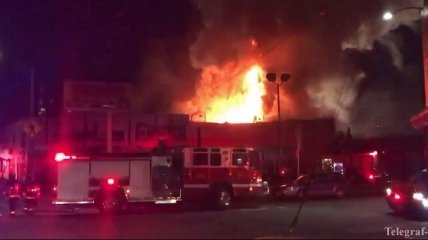 В Окленде во время пожара на вечеринке погибли 9 человек, 25 пропали без вести