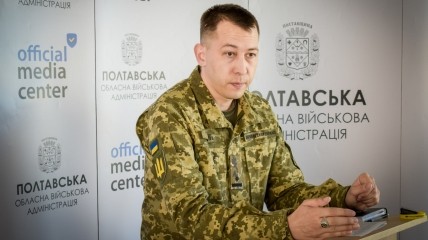 Спикер Полтавского областного ТЦК и СП майор Роман Истомин