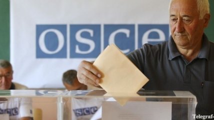 В Украине начинает работу миссия наблюдателей ОБСЕ 