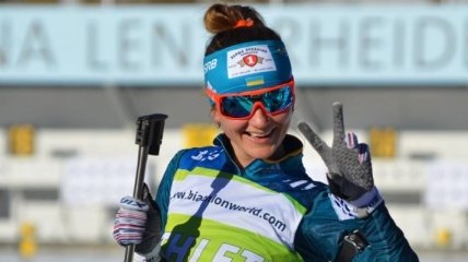 Украинка Журавок завоевала серебро на чемпионате Европы по биатлону