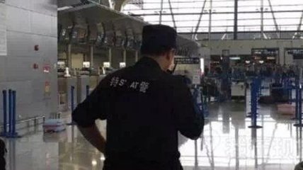 Появилось видео взрыва в китайском аэропорту "Пудон"