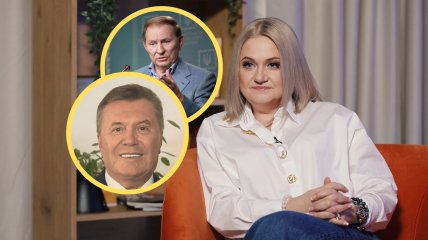 Наталья Бучинская, Леонид Кучма, Виктор Янукович