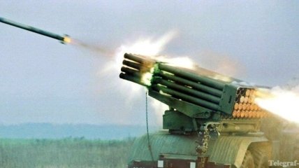 Террористы 13 раз из "Градов" и артиллерии обстреляли Дебальцево