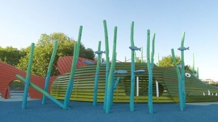 Необычные детские площадки, о которых мечтает любой ребенок (Фото)