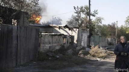 Боевики обстреляли Марьинку: погибла женщина