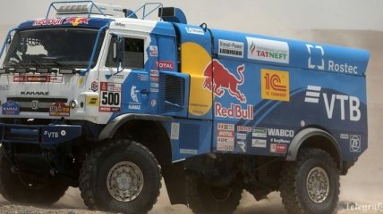 "Дакар-2018": результаты гонки 5-го этапа в классе грузовики