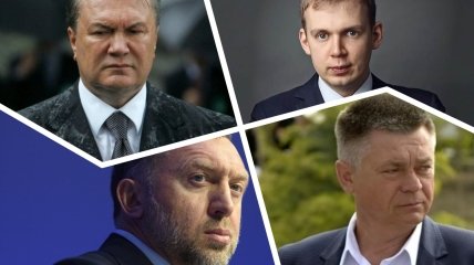 Янукович, Курченко, Дерипаска и Лебедев попали под санкции в Украине