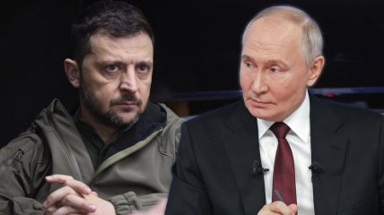 Владимир Зеленский и Владимир Путин