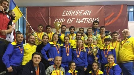 Сборные Украины завоевали две награды по борьбе на Кубке Европейских наций