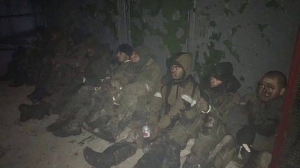 Полонені росіяни під Вугледаром, що за 100 км від Бахмута