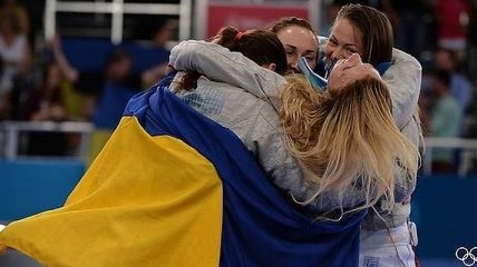 Сборная украинских саблисток – бронзовый призер чемпионата Европы