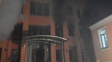Пожар в офисе КПУ повредил 220 кв.м