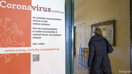 В Швейцарии зафиксировали первую смерть от коронавируса