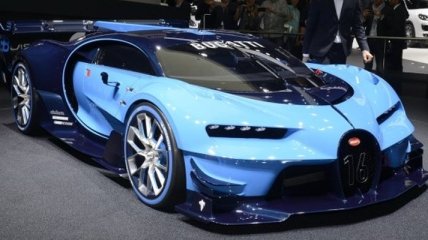Виртуальный Bugatti Vision Gran Turismo представили в "металле"