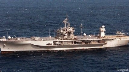 Военный корабль США вошел в Черное море 