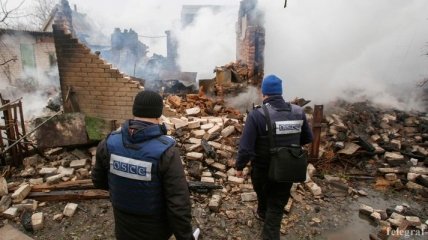Миссия ОБСЕ зафиксировала более 650 взрывов в двух областях