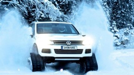 Volkswagen Snowareg не боится суровых зим