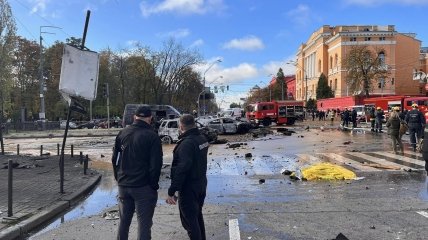 Ракетний удар по Шевченківському району Києва