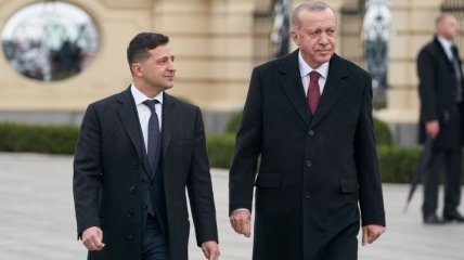 В Киеве проходит встреча Зеленского и Эрдогана: онлайн
