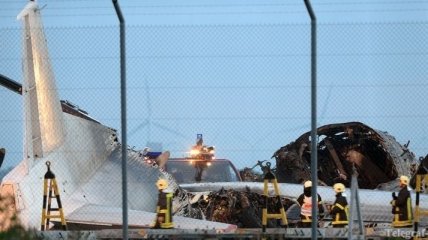 В аэропорту Лейпцига сгорел самолет украинской компании 