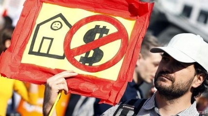 В Берлине протестуют из-за растущей стоимости жилья 